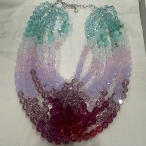 Swarovski Multicolor Crystal Necklace